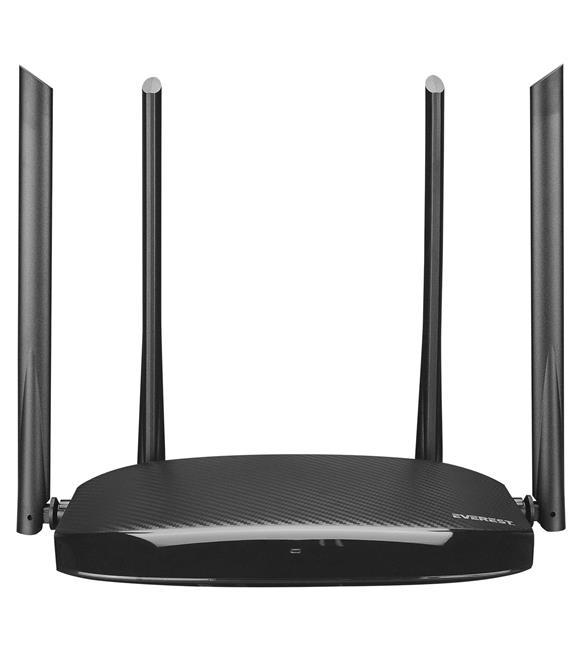 Everest EWR-AC5-V3 AC1200Mbps DualBand 4-6dBi Anten WISP+AP+Repeater Destekli Kablosuz Wifi Router