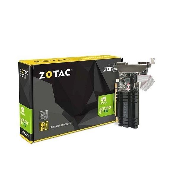 Zotac GT710 2GB ZONE EDT. GDDR3 64Bit DVI HDMI VGA Ekran Kartı