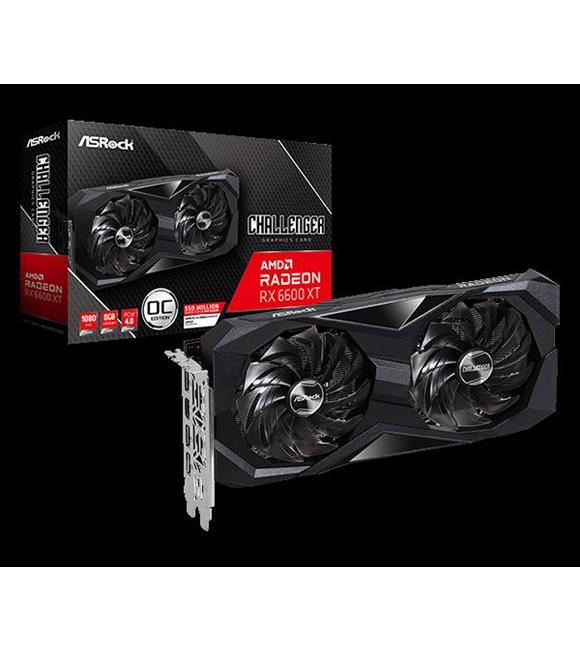 Asrock AMD Radeon RX6600XT Challenger D 8GB OC GDDR6 3xDp-1xHdmi Ekran Kartı