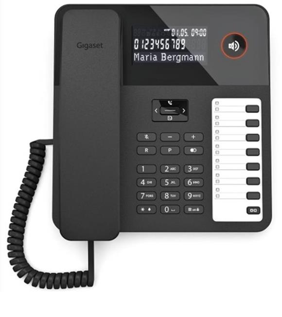 Gigaset DESK 600 Siyah Masaüstü Telefon