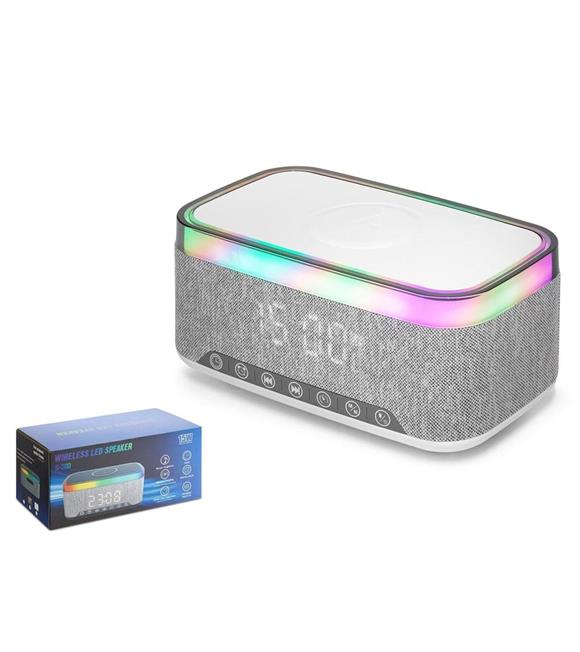 Hadron A911 Bluetooth Speaker Led Beyaz