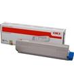 OKI 46490401 TONER-Y-C532-MC573-1.5K SARI TONER - C532- C542- MC563- MC573- 1.500 SAYFA
