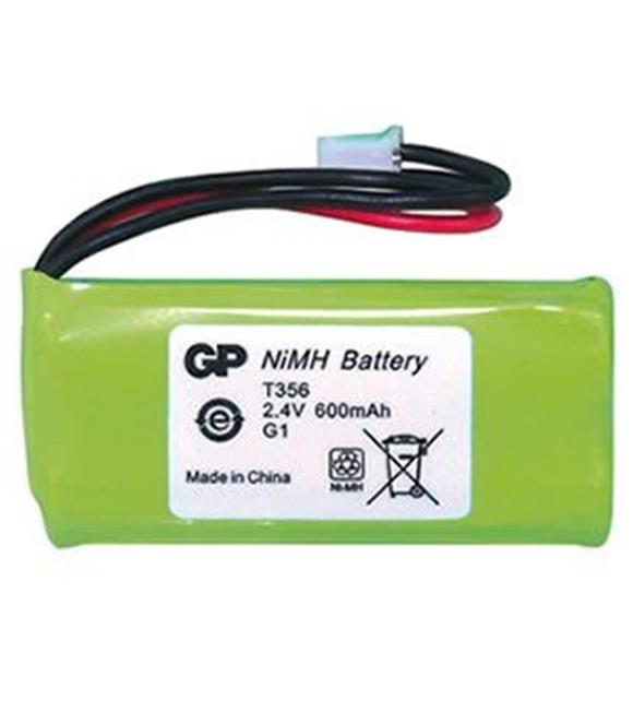 GP T356 2.4V 600MAH 2"Lİ TELSİZ TELEFON PİLİ