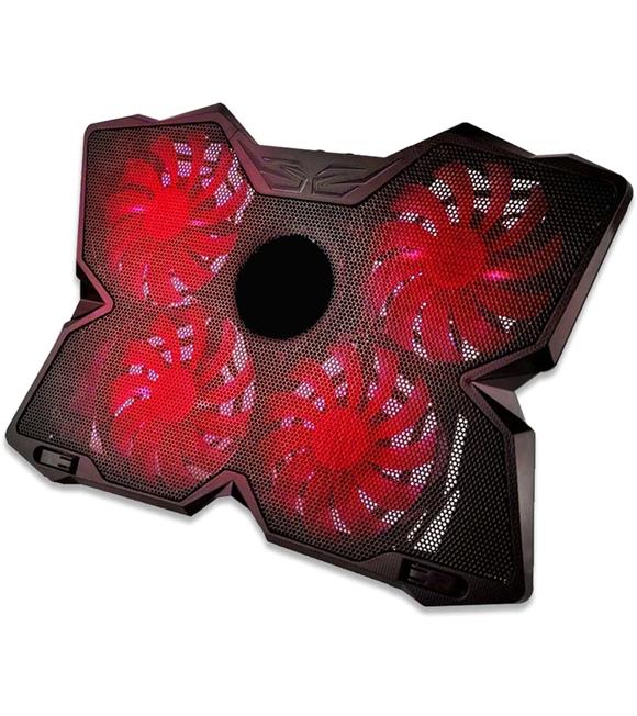 Dexim Dna002 4 Fanlı Ledli Notebook Soğutucu Alt 2 Fan- Üst 2 Fan Açıp Kapama Özellikli
