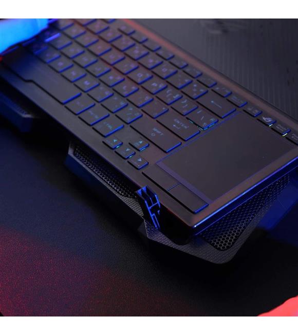 Dexim Dna002 4 Fanlı Ledli Notebook Soğutucu Alt 2 Fan- Üst 2 Fan Açıp Kapama Özellikli