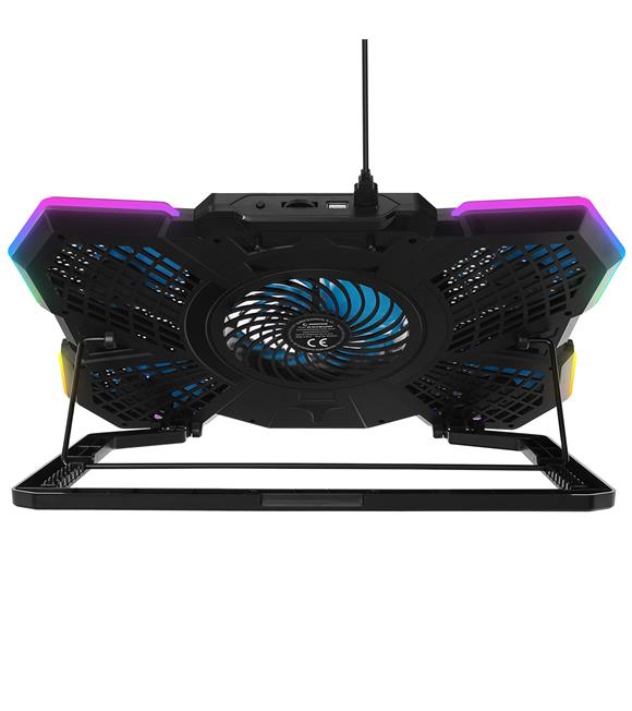 Addison Rampage AD-RC13 BELLATRIX Siyah 5 Fan 2 USB RGB Işıklı 15