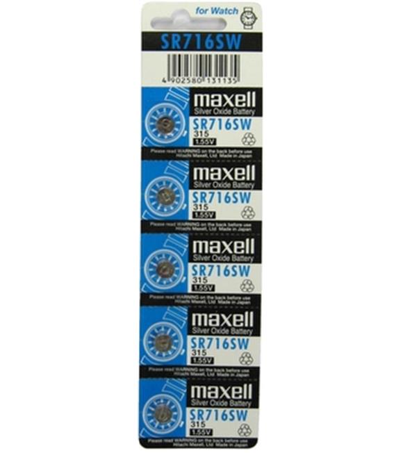 Maxell Sr-716Sw-315 10lu Paket Pil