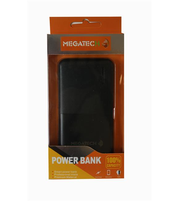 Megatech 1000mah 2 usb Çıkışlı PowerBank Siyah