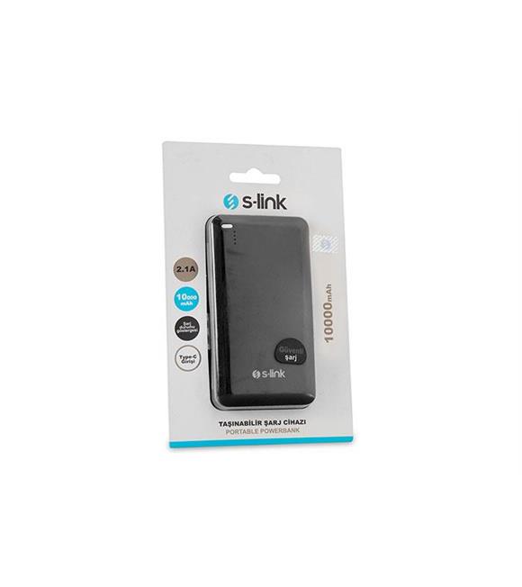 S-link IP-G100 10000mah Siyah Taşınabilir Pil Şarj Cihazı