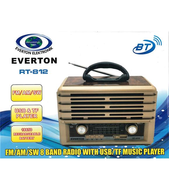 Everton RT-812  Bluetooth-USB-SD-FM Nostaljik Radyo_1