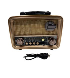 Everton RT-827 Bluetooth-USB-SD-FM Şarjlı Nostaljik Radyo (Solar Güneş Panelli)