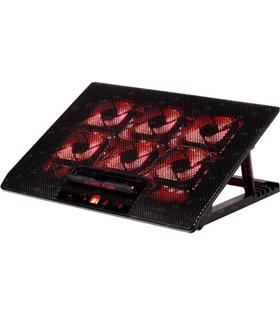 TX TXACNBRED Red Alert 6 Led Fanlı Dijital Fan Kontrolcülü, Yükseklik Ayarlı Sogutucu