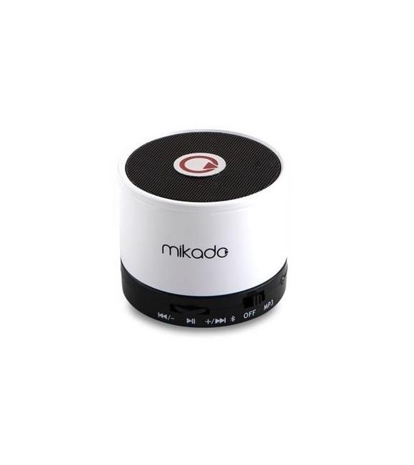 Mikado MD-14BT Şarjlı Beyaz Tf Kart Destekli Bluetooth Speaker