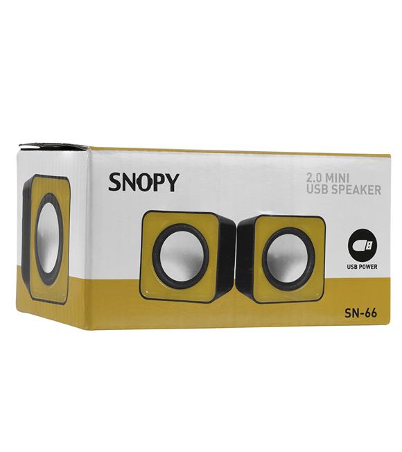 Snopy SN-66 2.0 Sarı USB Speaker_5