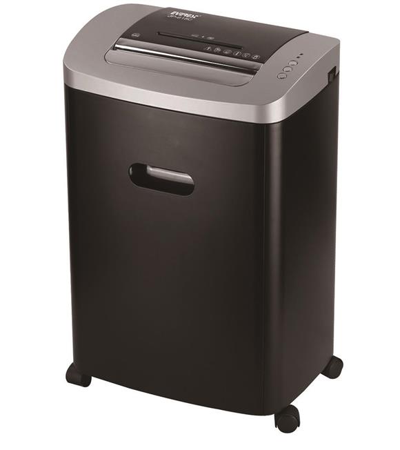 Everest JP-615C Siyah Kağıt, Kredi kartı, cd-dvd Kesme ve Öğütücü 220mm 18 Litre