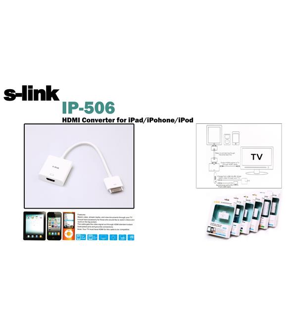 S-link IP-506 ipod-iphone-ipad Hdmı Konnektör