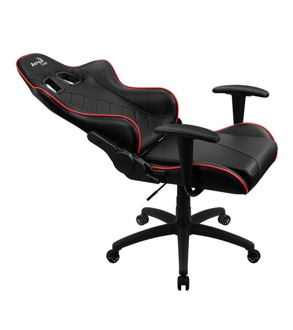 Aerocool AC110BR Siyah-Kırmızı Hava Delikli Profesyonel Oyuncu Koltuğu