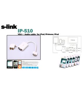 S-link IP-510 Ipad To Vga Ve Audio Adaptör