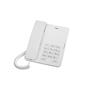 Karel Tm140 Beyaz Analog Masa Üstü Kablolu Telefon