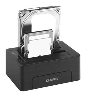 Dark StoreX DSD26C Çiftli 3.5"-2.5" USB3.0 SATA 6tb-8tb-10tb Destek 6gbit-s Status Led
