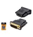 HADRON HDX1260 DVI (M) TO HDMI (F) ADAPTÖR 24+5 SİYAH