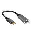 S-link Swapp SW-U5145 Gri Metal Type-C to VGA Adaptör