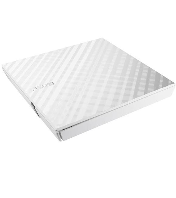 Asus Sdrw-08D2S-U Lıte 8X Harici Dvdrw Slim, Beyaz Dvd Yazıcı Writer