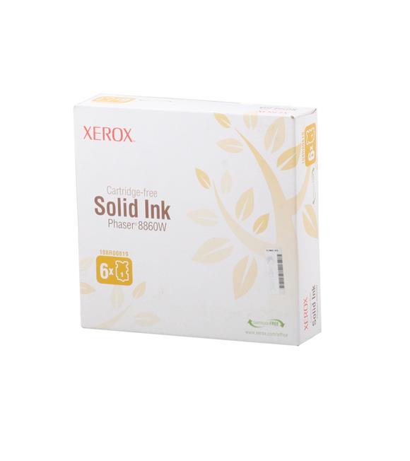 Xerox 108R00819 Phaser 8860-8860MFP Genuine Xerox Solid Ink Yellow Sarı 6 Sticks