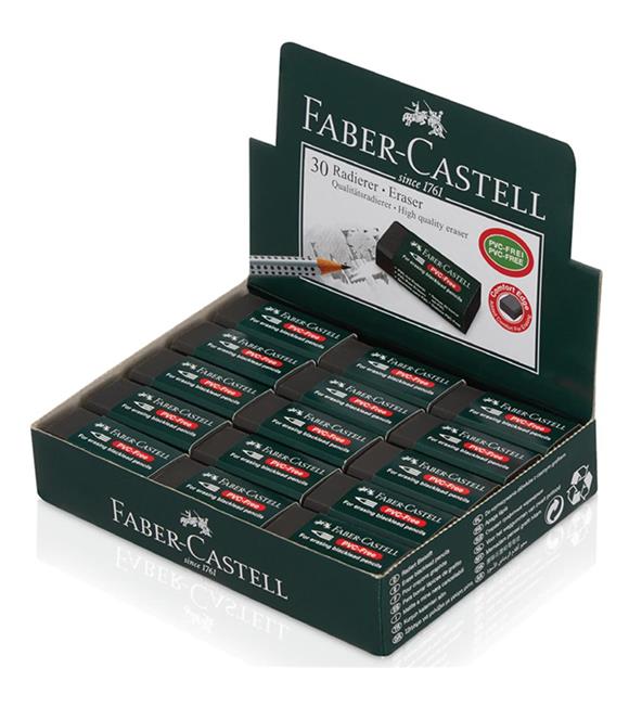 Faber-Castell Öğrenci Silgisi 30 LU Siyah (7089-30) 18 89 50