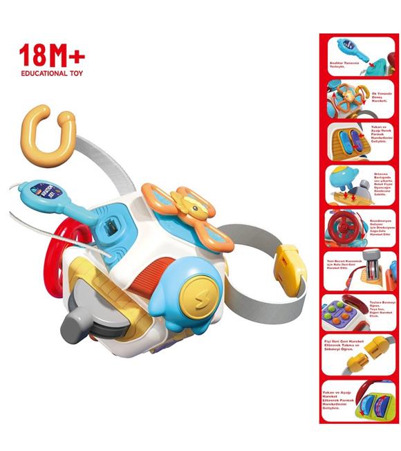 Vardem Oyuncak Eğitici Eğlendiriçi Çok Amaçlı Aktivite Oyuncağı VRD-RT1605