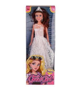 Vardem Oyuncak 29 Cm Gelinlikli Taçlı Bebek Kutulu 48 Pcs VRD-WG-66631