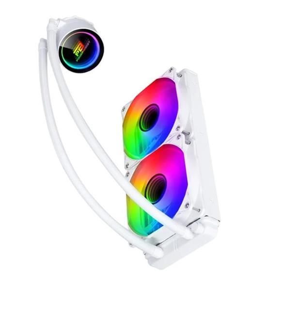 PowerBoost DEEP 240W ARGB Fanlı 240mm (LGA1700-AM4-AM5) Uyumlu Sıvı Soğutma Sistemi  (Beyaz)