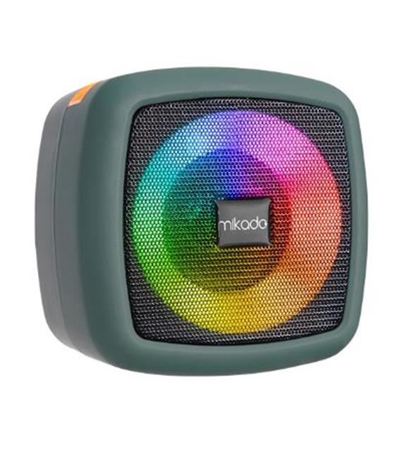 Mikado MD-29BT Anka 1200mAh 5W Haki USB-BT-TF-TWS-AUX Taşınabilir Speaker