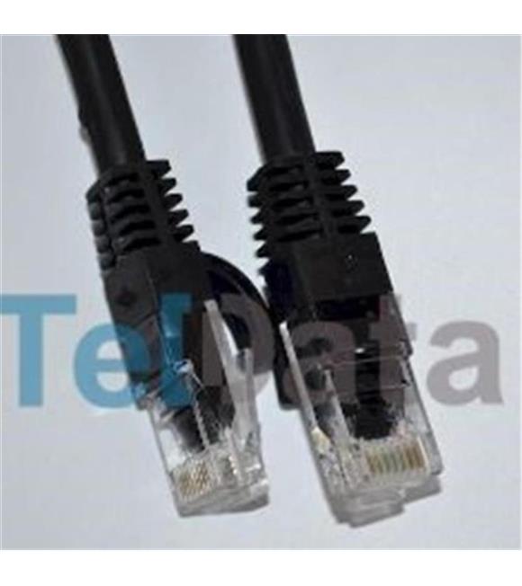 Teldata TLD-2000S Cat6 20MT Siyah Utp Patch Kablo