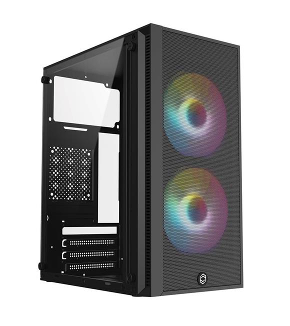 Frisby FC-8970G Mini Tower Gaming Kasa (300W) 2 x 120mm Rainbow Fan