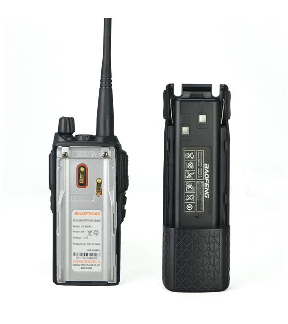 Baofeng UV-82L 5W  LCD Ekran,LED El Feneri Arama Kurtarma-Güvenlik-Haberleşme El Telsizi (FM RADYO)