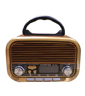 Everton RT-723 Dijital Göstergeli Şarjlı Nostaljik Radyo (AM-FM-SW Wıth BT-USB-TF )