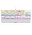 Rampage KB-R86 UMBRA Beyaz USB Rainbow Aydınlatmalı Blue  English Mekanik Gaming Oyuncu Klavye_1)