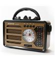 Everton RT-737 Bluetooth Usb-Micro Sd Solarlı Saatli Nostaljik Radyo