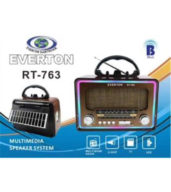 Everton RT-763  Bluetooth Usb-Micro Sd Nostaljik Radyo