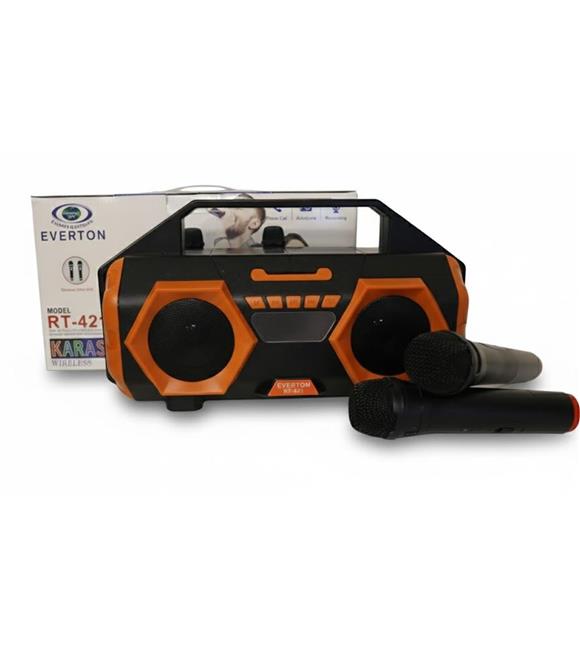 Everton RT-421 Bluetooth-USB-SD-FM Şarjlı  Nostaljik Radyo