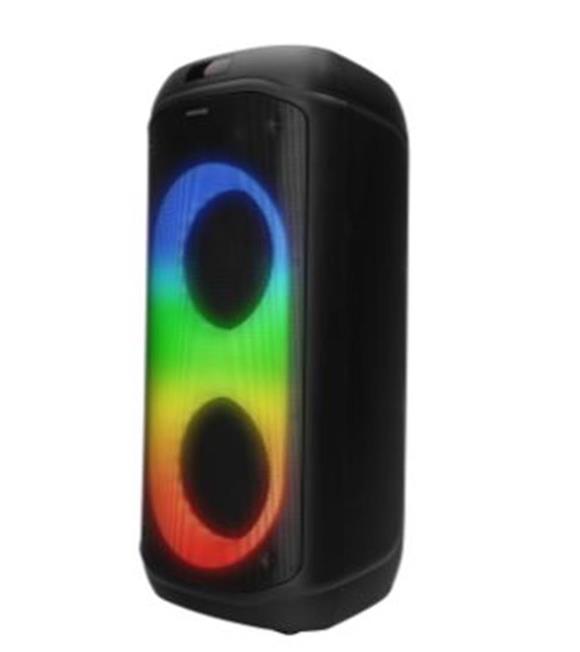 Microlab M61 80W 2 adet VHF Mikrofonlu USB+ TF KART+AUX+Bluetooth Destekli Siyah Ses Sistemi