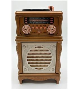 Everton Rt-381  Bluetooth Fm-Usb-Tf-Aux Şarjlı Nostaljik Radyo