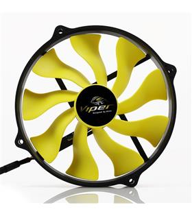 AKASA AK-FN073 "Viper R" 12cm Yuva için 14cm S-Flow Yüksek Performanslı Sessiz Fan