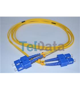 TELDATA TLD-SC113 SC-UPC-SC-UPC SM DX 3 METRE FIBER OPTIK PATCHCORD