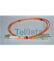 TELDATA TLD-SCLCOM21 SC-UPC-LC-UPC MM DX OM2 1 METRE FIBER OPTIK PATCHCORD