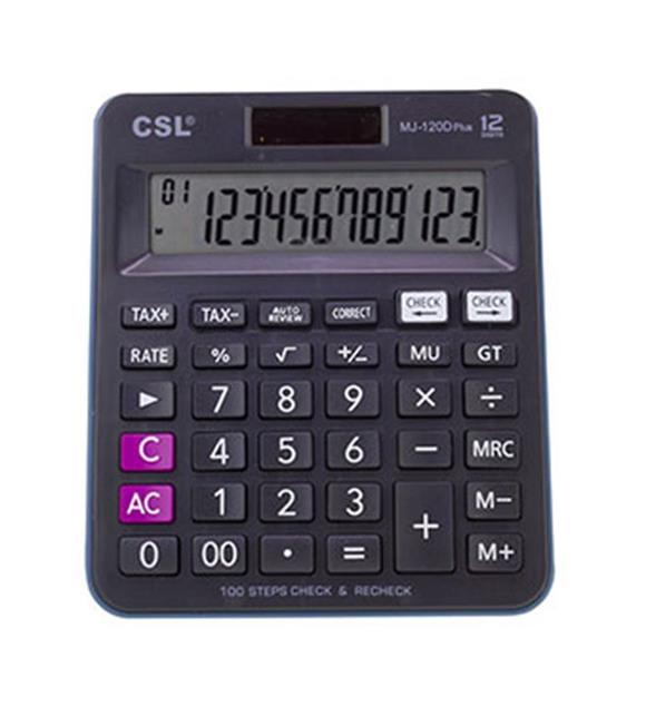 CSL RZ-816 12 Hane Masa Tipi Renkli Hesap Makinesi