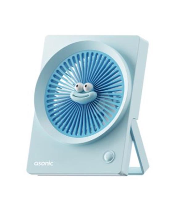 Asonic AFN23 Mavi 500mAh 3 Hız Kademeli Masaüstü Usb Fan