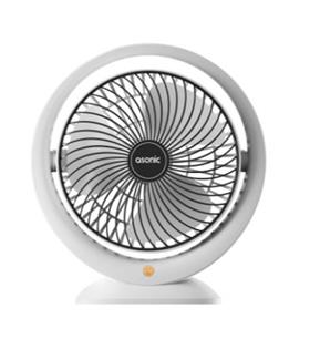 Asonic AFN25 Beyaz-Siyah Type-C Masaüstü Usb Fan