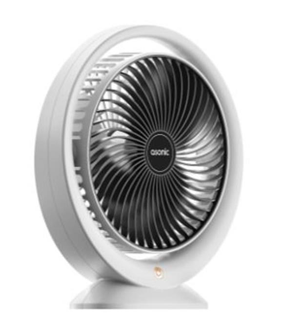Asonic AFN25 Beyaz-Siyah Type-C Masaüstü Usb Fan